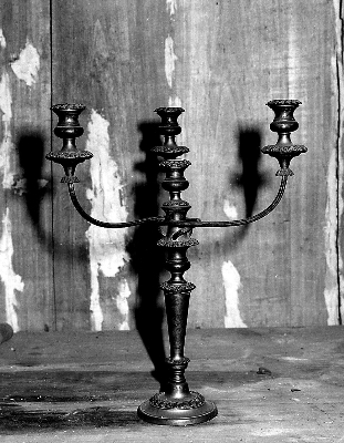 candeliere, serie - bottega italiana (prima metà sec. XIX)