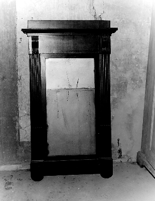 caminiera - bottega italiana (metà sec. XIX)