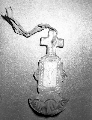 acquasantiera pensile, serie - bottega italiana (sec. XIX)