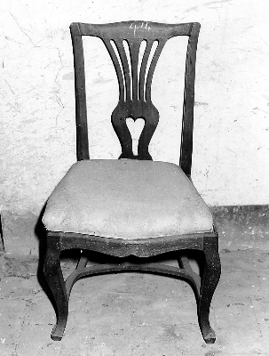 sedia, serie - produzione toscana (metà sec. XVIII)