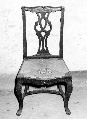 sedia, serie - bottega toscana (seconda metà sec. XIX)