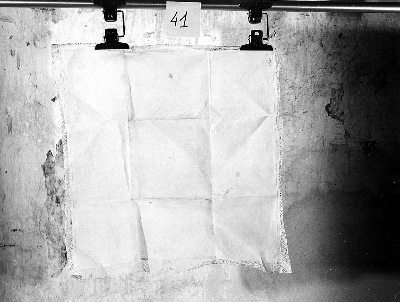 corporale - manifattura italiana (prima metà sec. XIX)