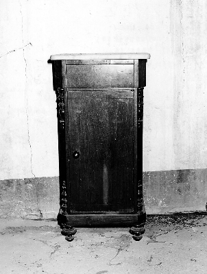 comodino - bottega toscana (metà sec. XIX)