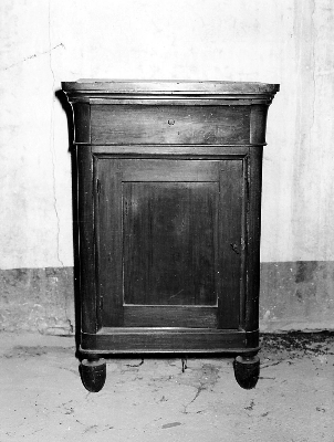 comodino - bottega emiliana (metà sec. XIX)