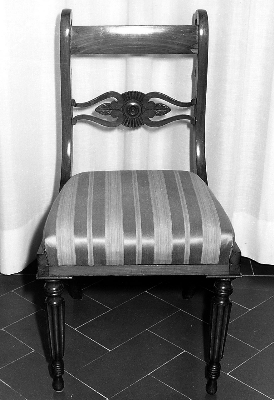 sedia, serie - bottega emiliana (sec. XIX)