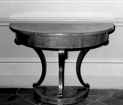 console - produzione emiliana (sec. XIX)