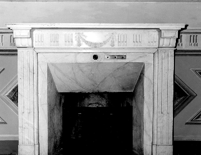 mostra di camino - produzione toscana (sec. XIX)