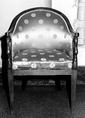 poltroncina - bottega italiana (ultimo quarto sec. XIX)