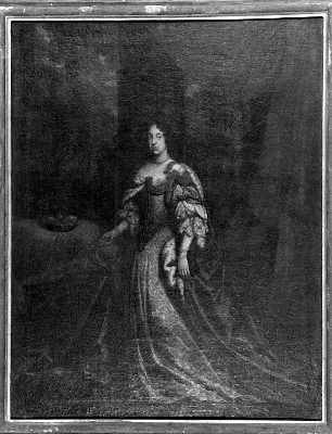ritratto di regina di Francia (dipinto) di Suttermans Giusto (bottega) (seconda metà sec. XVII)
