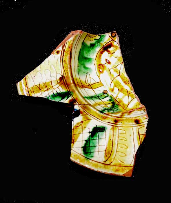 scodella, frammento di Autore ignoto (laboratorio) - ambito padano (XV-XVI secolo)