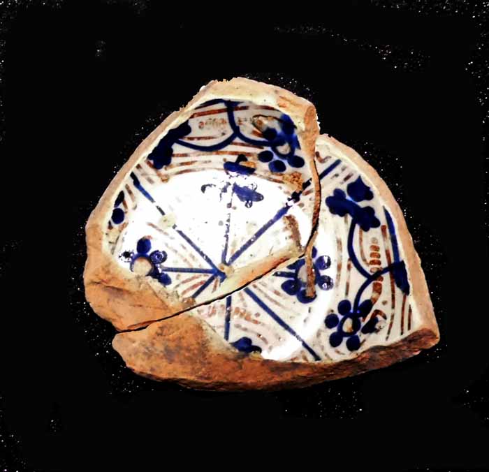 scodella, frammento di Ignoto (laboratorio) - ambito iberico (seconda metà XV secolo)