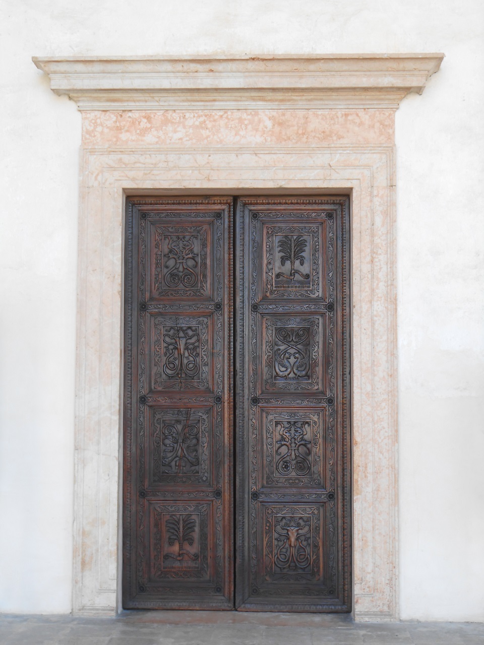 portale, serie di Giulio Romano (bottega) (sec. XVI)