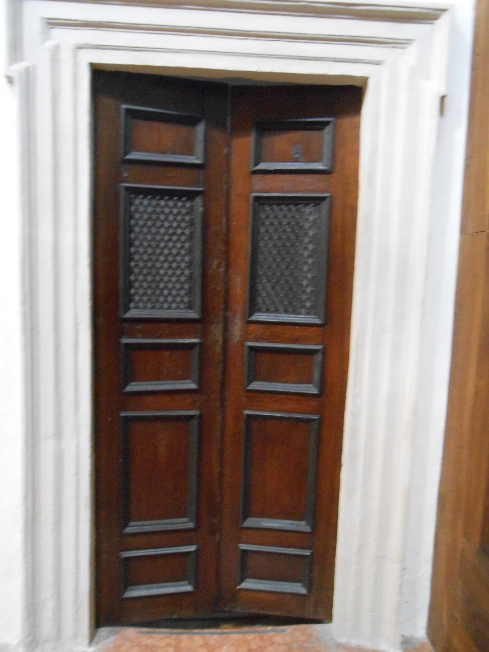 porta, coppia - bottega mantovana (sec. XIX)