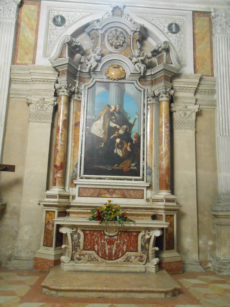 altare, opera isolata - bottega mantovana (sec. XVIII)