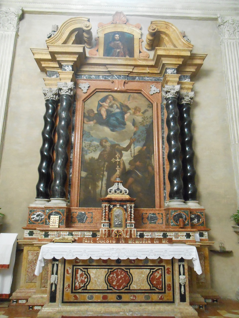 altare, opera isolata - bottega mantovana (seconda metà sec. XVII)