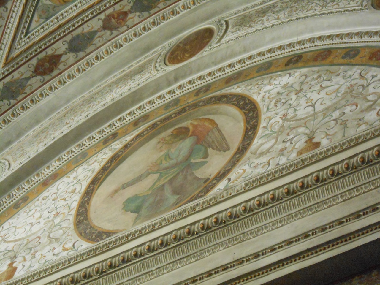 Angeli (decorazione plastico-pittorica, complesso decorativo) di Guazzi Anselmo, Pippi Giulio detto Giulio Romano (bottega) (sec. XVI)