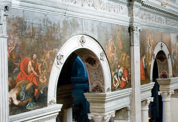 Diluvio universale (dipinto, opera isolata) (sec. XVIII)