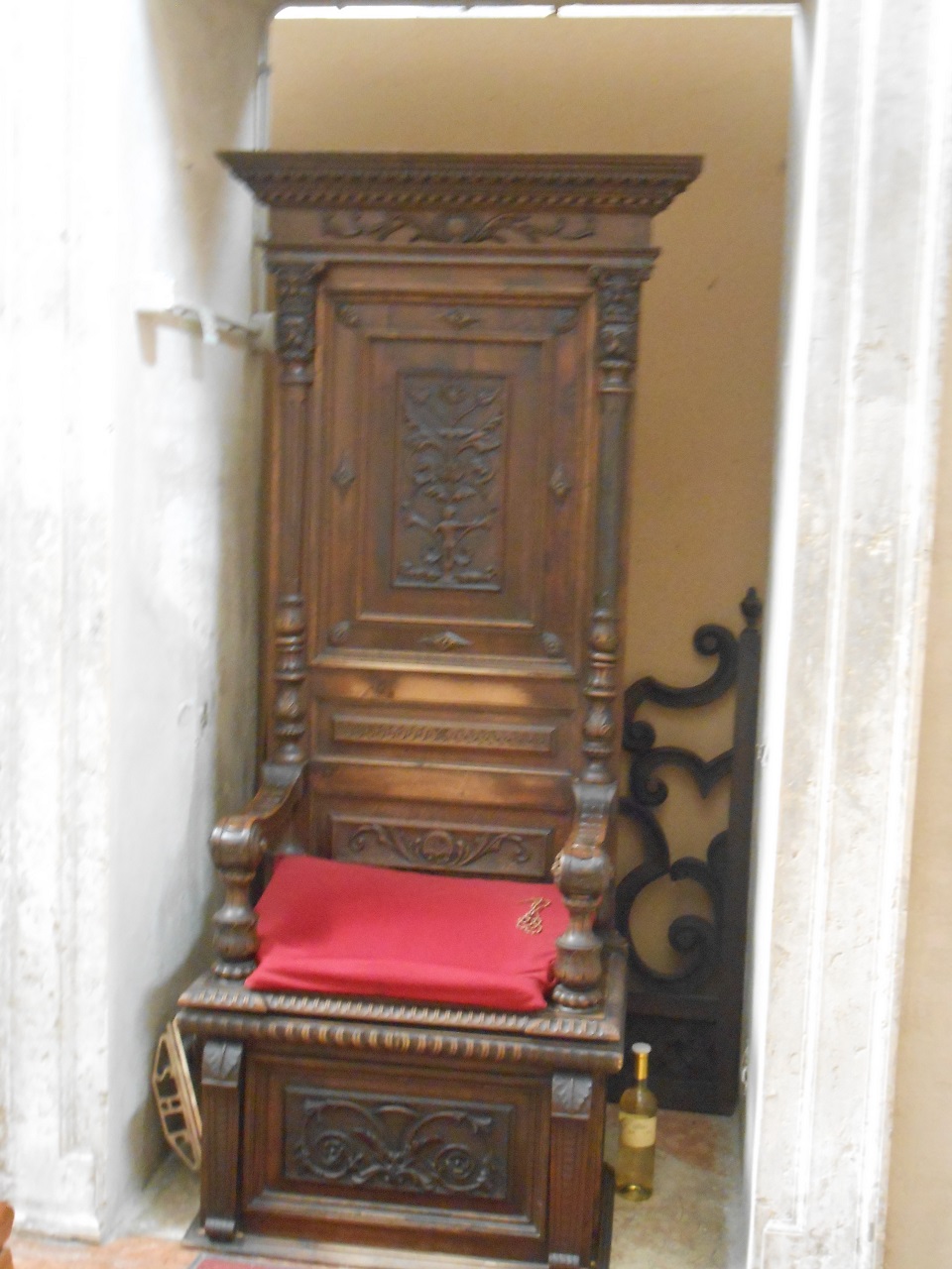 cattedra, opera isolata - bottega mantovana (metà sec. XIX)