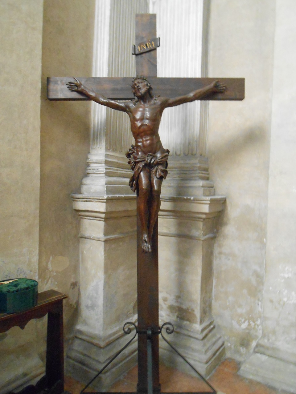 Cristo crocifisso (crocifisso, opera isolata) - bottega mantovana (prima metà sec. XIX)
