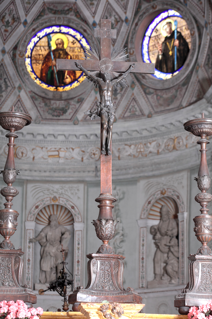 servizio d'altare, insieme - bottega mantovana (metà XVI)