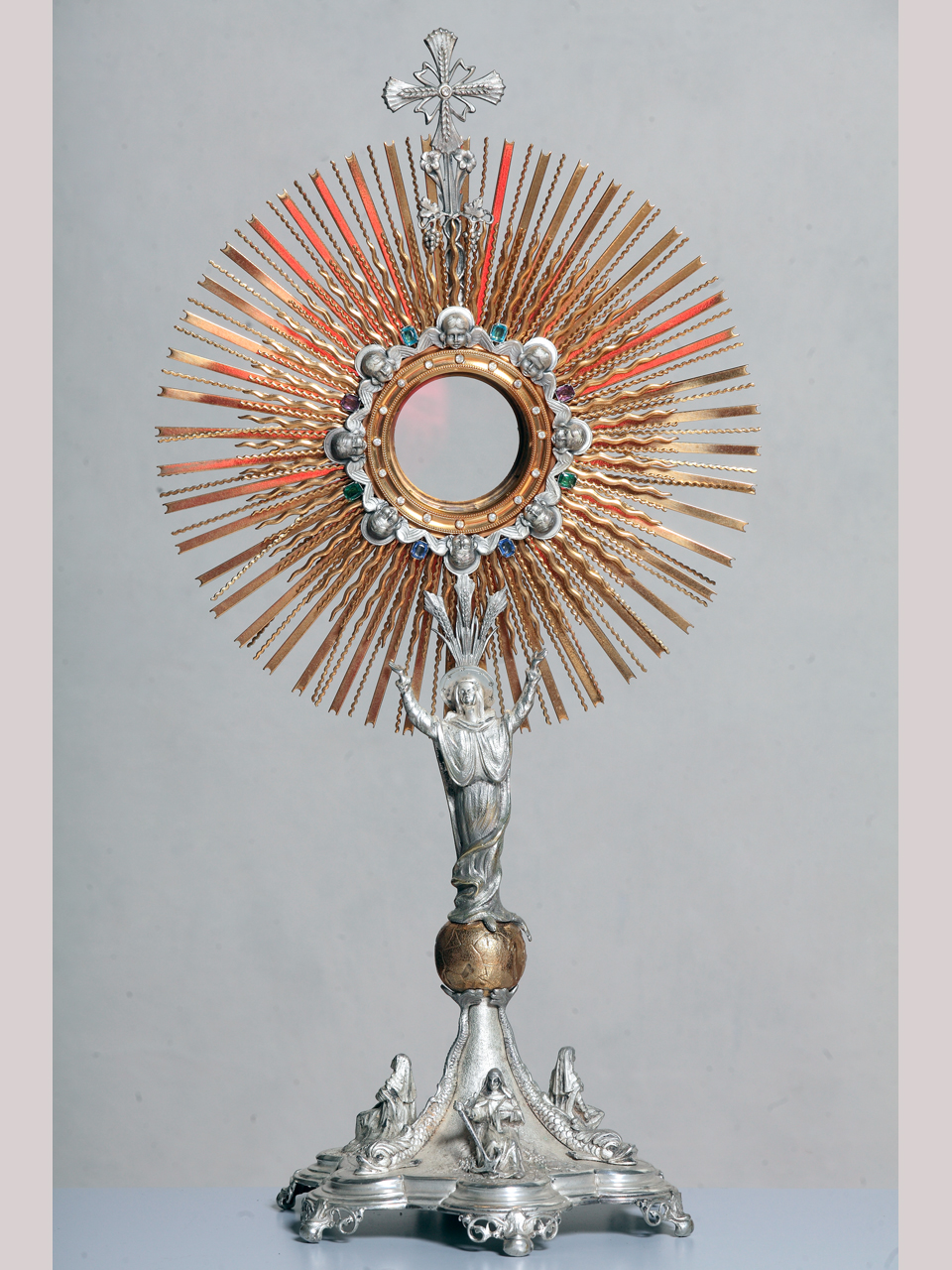 ostensorio, opera isolata - ambito lombardo (metà XX)