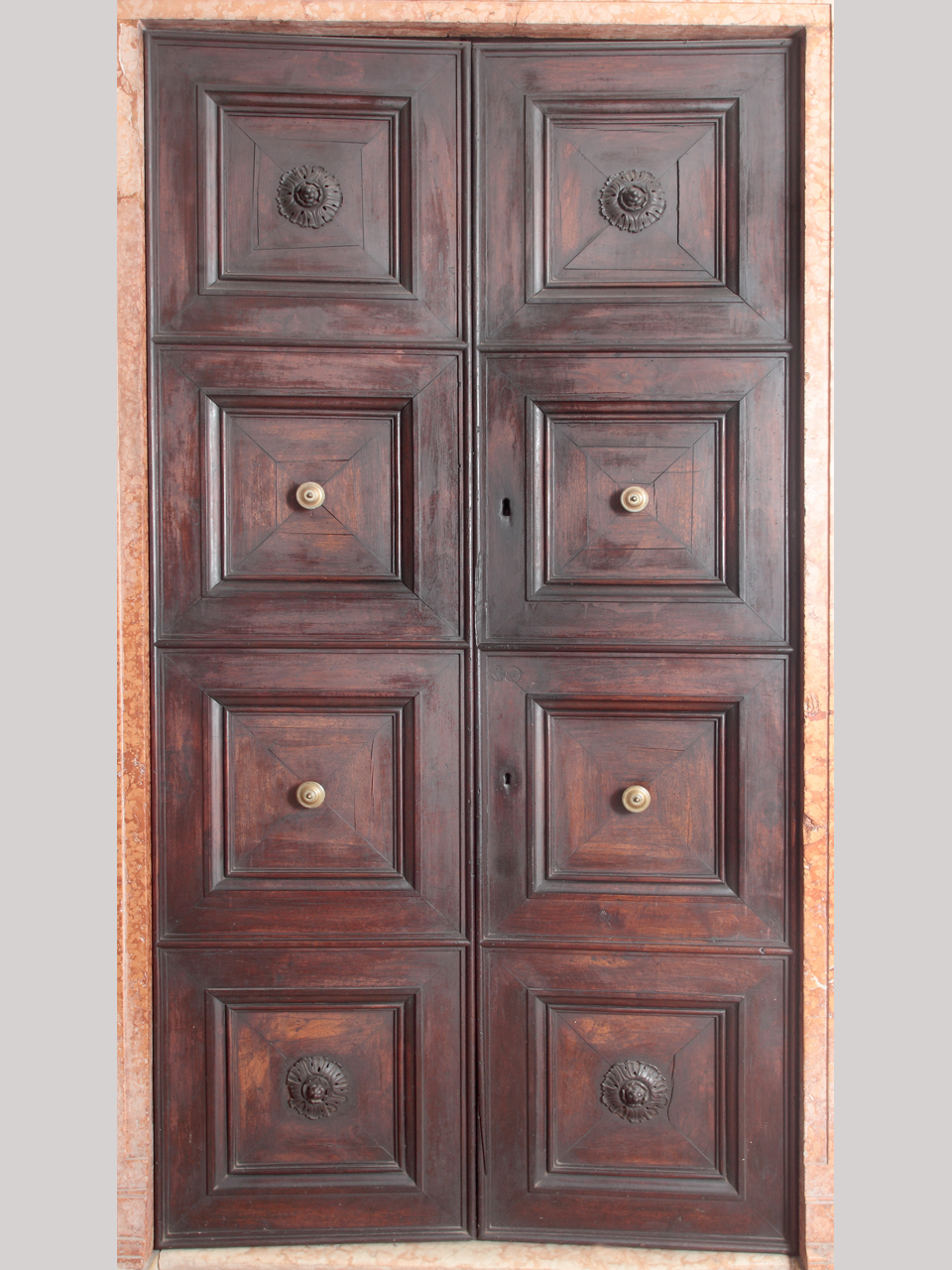 porta, elemento d'insieme - ambito mantovano (XVI)