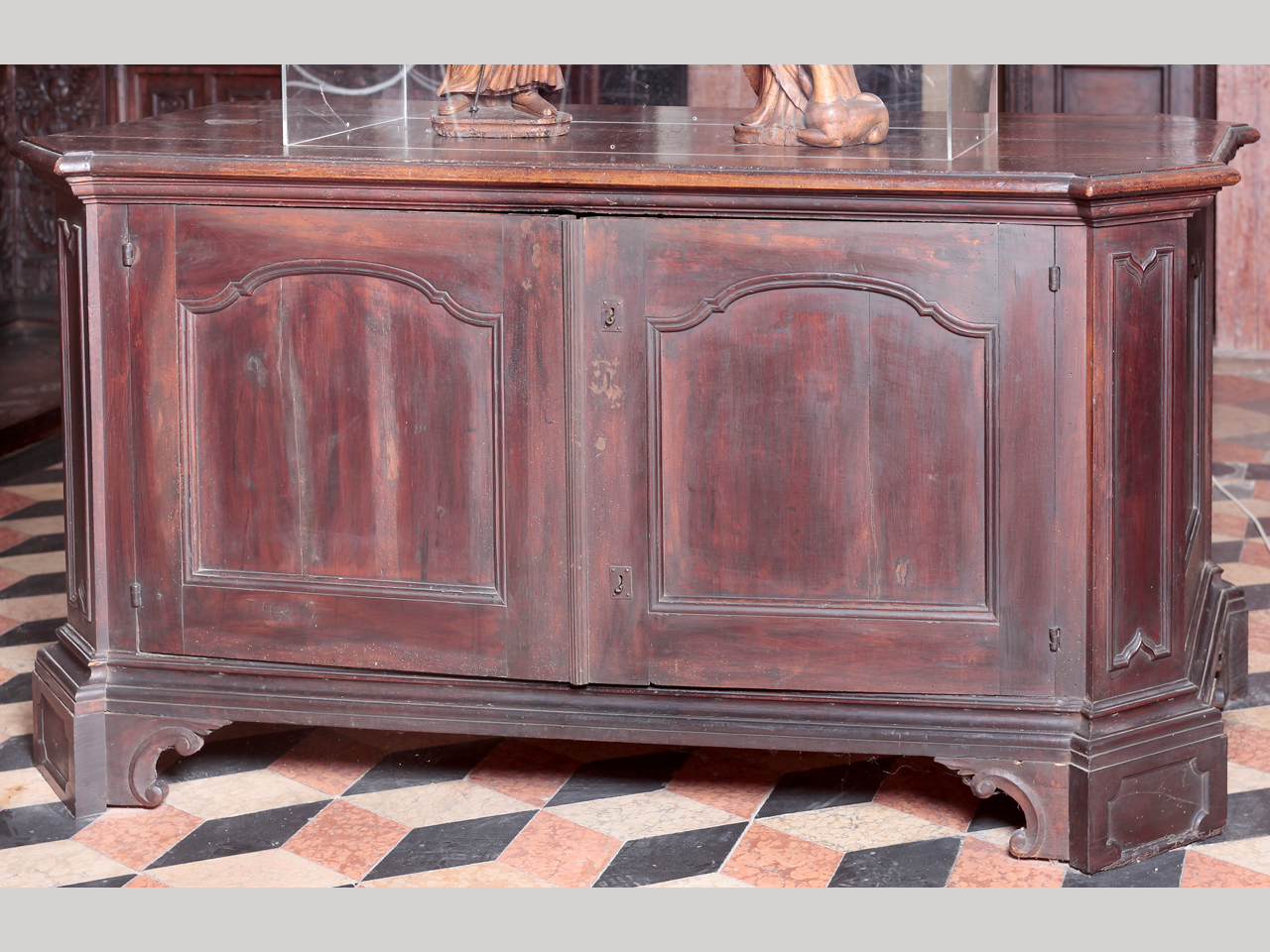 mobile da sacrestia, opera isolata - ambito lombardo (XVIII)