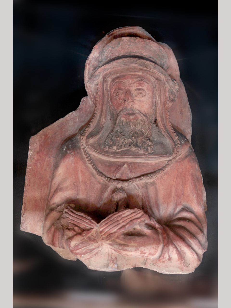 San Girolamo (rilievo, frammento) - ambito veneto (prima metà XV)