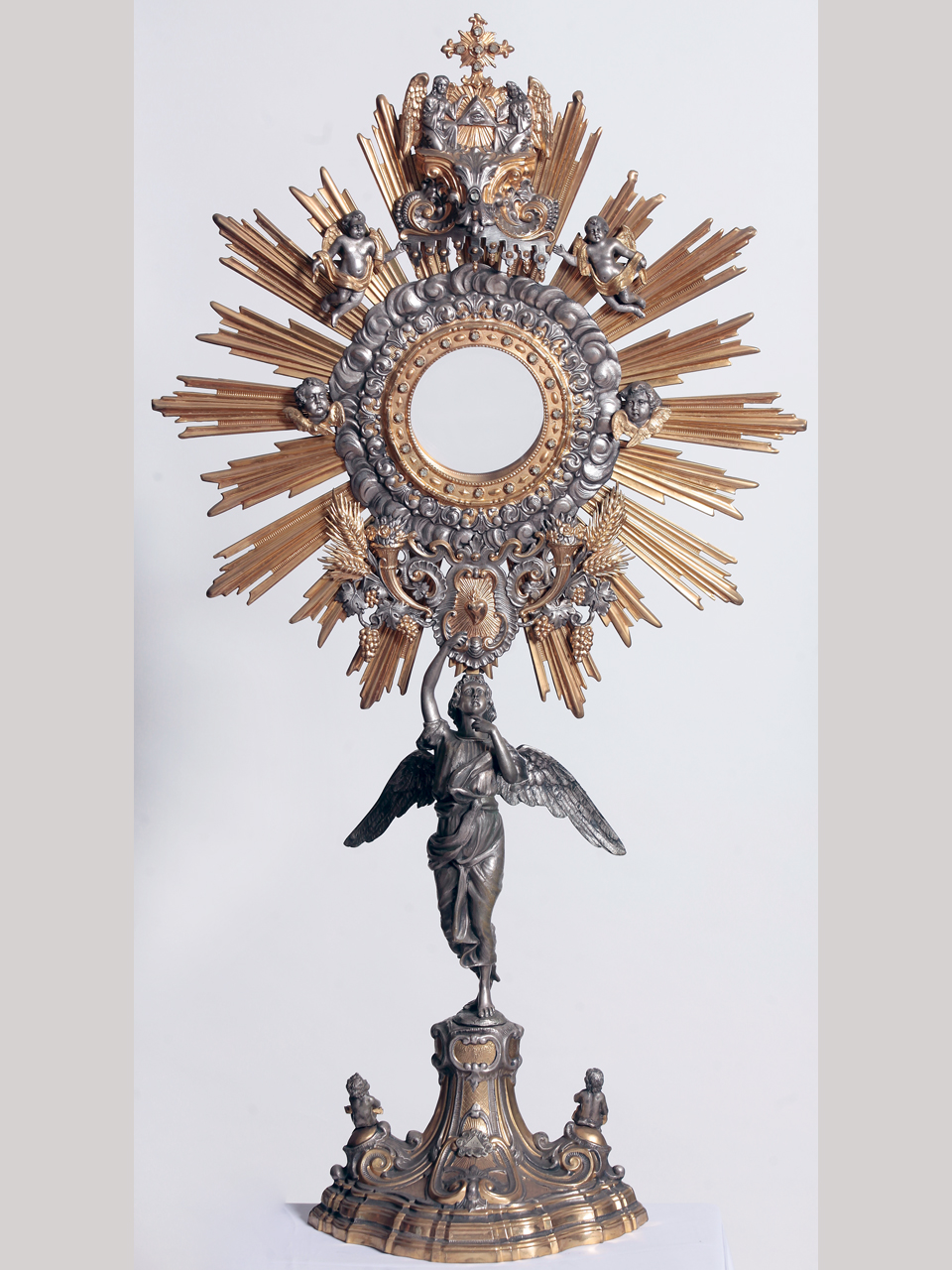 ostensorio, opera isolata - ambito lombardo (XX)