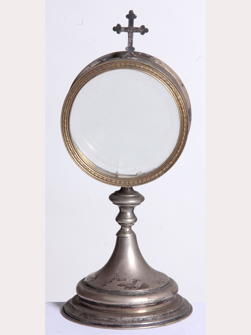 teca eucaristica, opera isolata - ambito lombardo (ultimo quarto XIX)