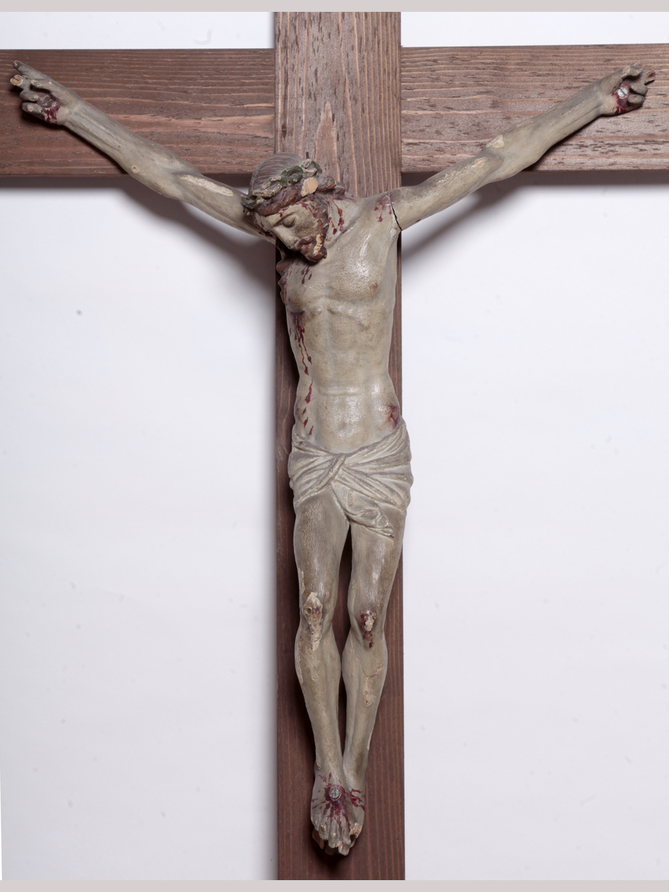 Gesù Cristo crocifisso (scultura, opera isolata) - ambito lombardo (seconda metà XVIII)