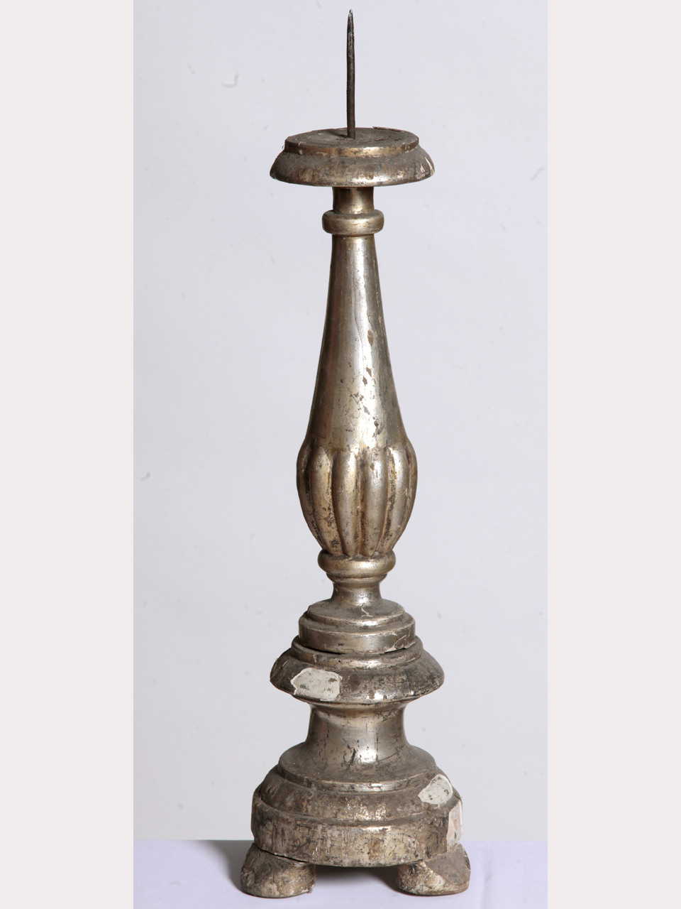 candeliere d'altare, serie - ambito lombardo (prima metà XIX)