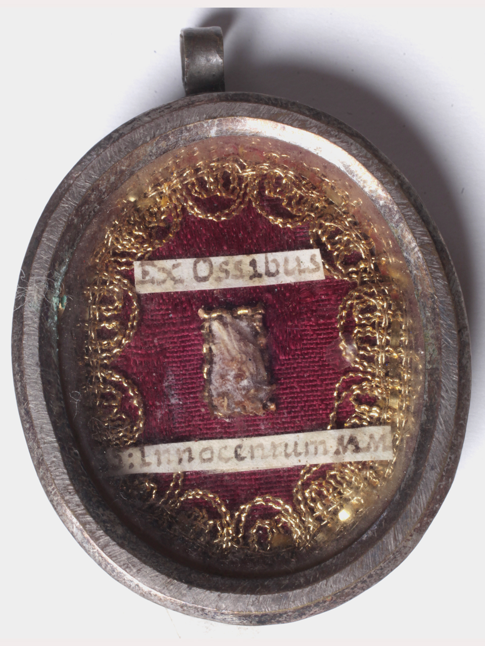 reliquiario a capsula, opera isolata - ambito lombardo (seconda metà XVIII)