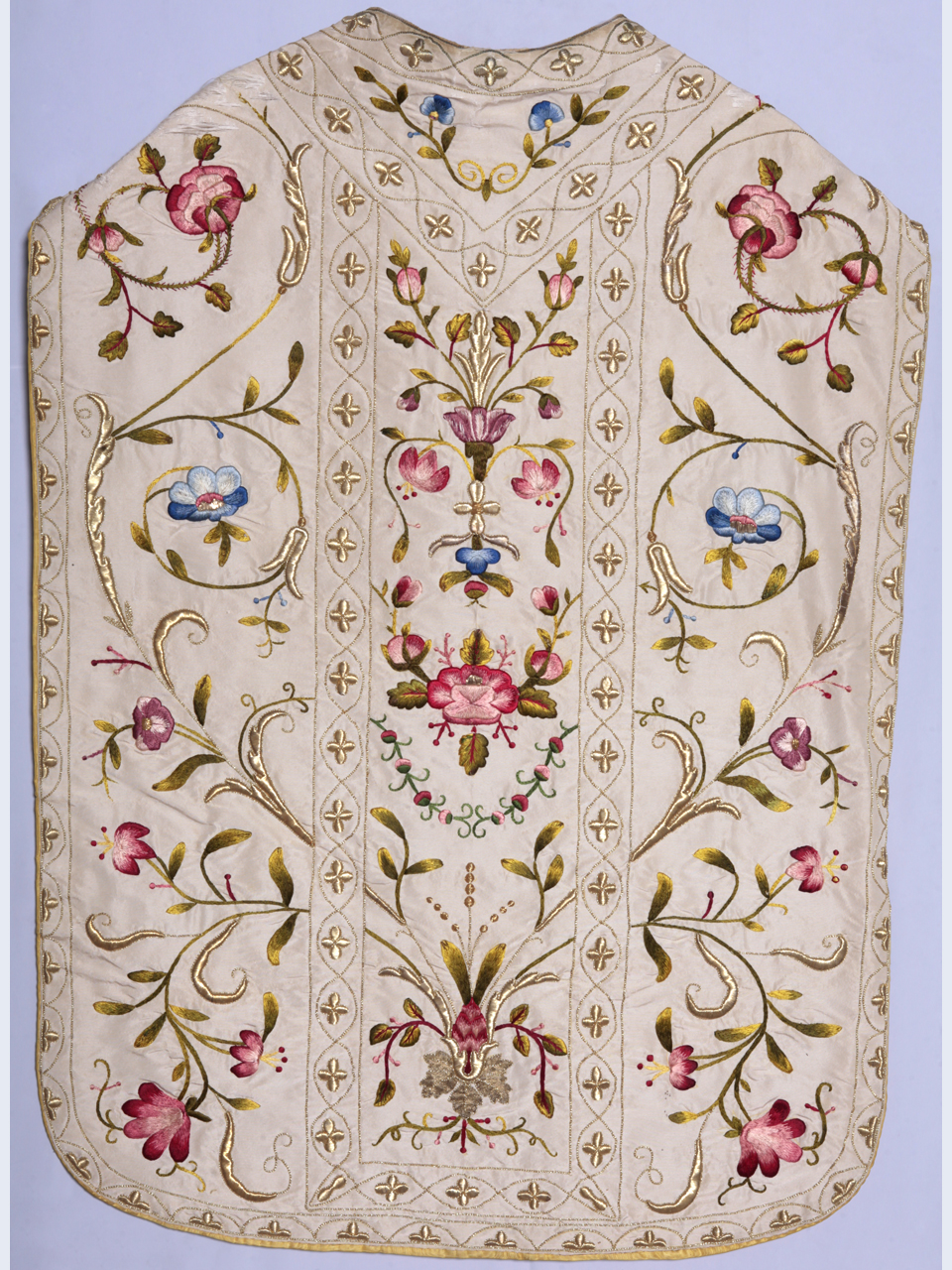 paramento liturgico, insieme - manifattura lombarda (primo quarto XX)