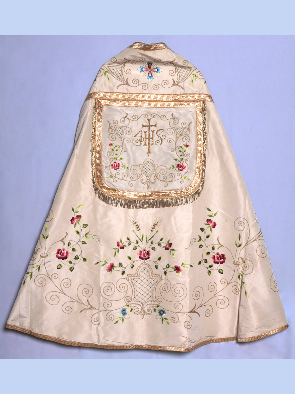 piviale, opera isolata - manifattura lombarda (primo quarto XX)