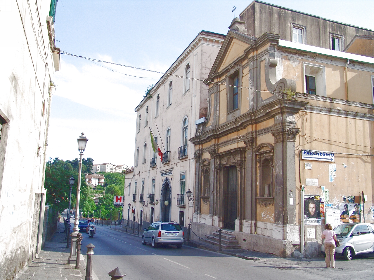 Ospedale Civile (esterno e cortile interno) (ospedale) - Cava de' Tirreni (SA) 