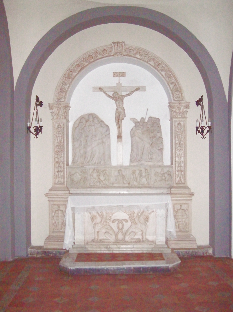 Chiostro della Badia della SS.Trinità(cappella del Crocifisso) (cappella) - Cava de' Tirreni (SA) 