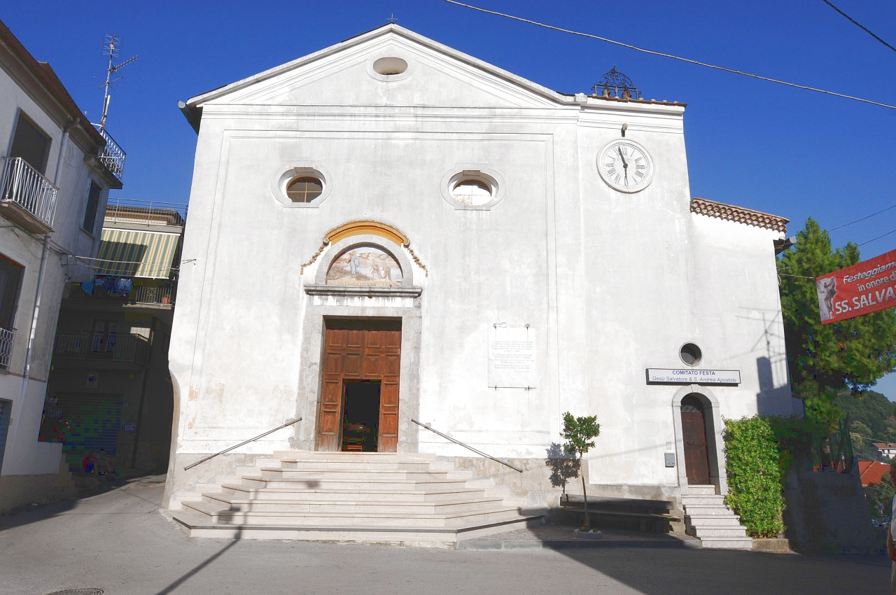 Chiesa S. Andrea Apostolo e SS.Salvatore (chiesa) - Montecorvino Rovella (SA) 