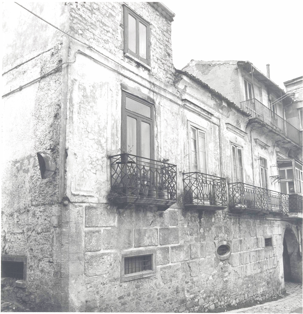 Palazzo dott. Cafazzo (palazzo) - Bisaccia (AV)  (XIX, inizio)