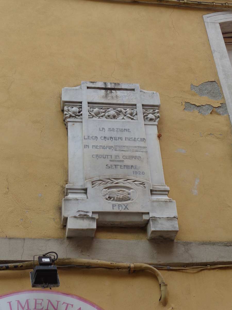 lapide commemorativa ai caduti - ambito toscano (Sec. XX)