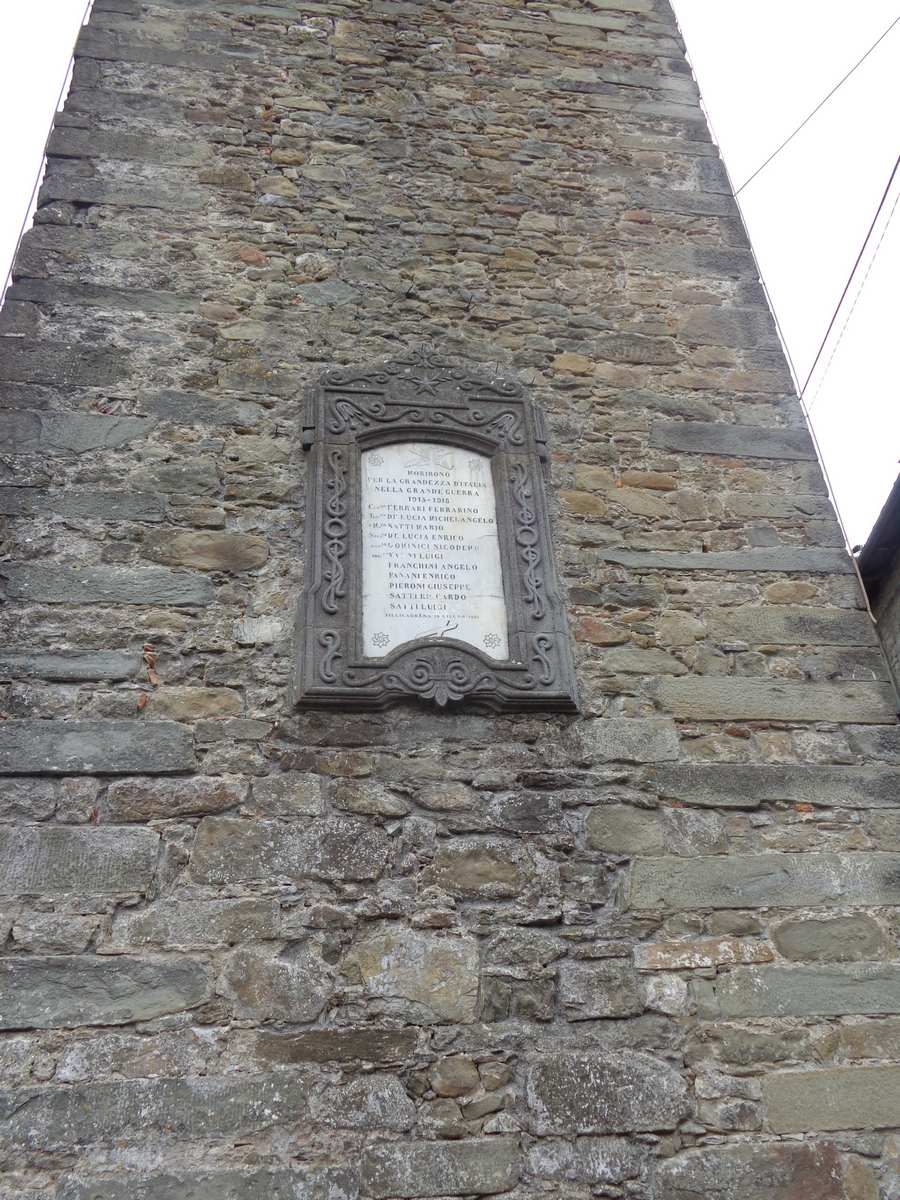 lapide commemorativa ai caduti - ambito toscano (Sec. XX)