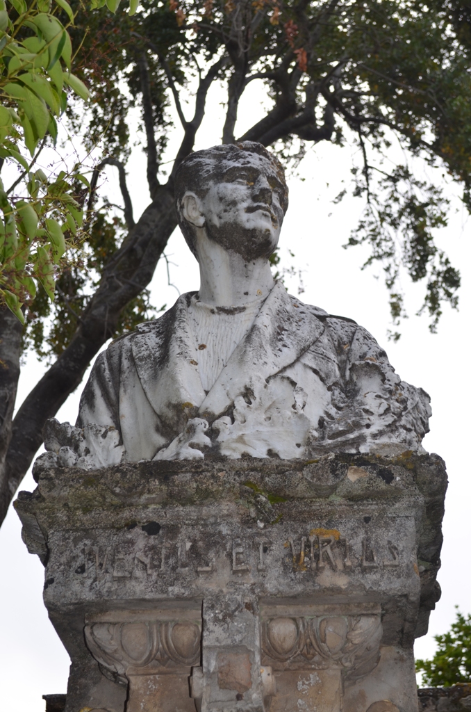 busto maschile, simbolo degli Arditi (monumento commemorativo) di Jerace Francesco (XX)