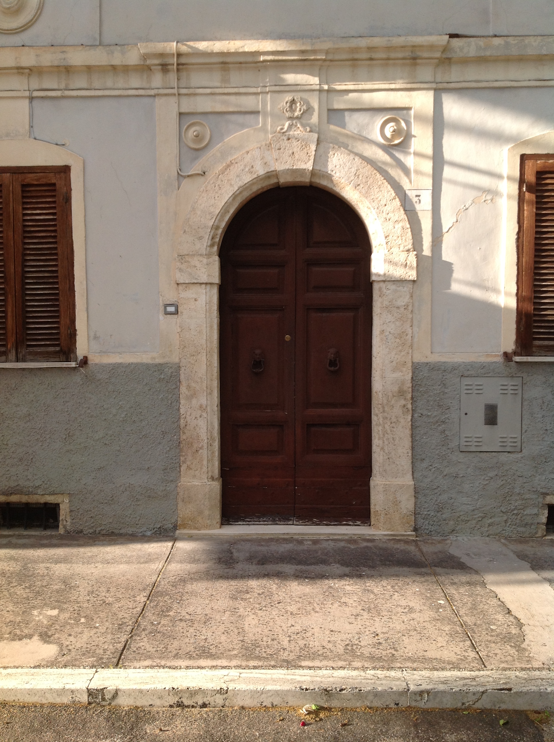 portale, opera isolata - ambito abruzzese (fine/ inizio XIX/XX)