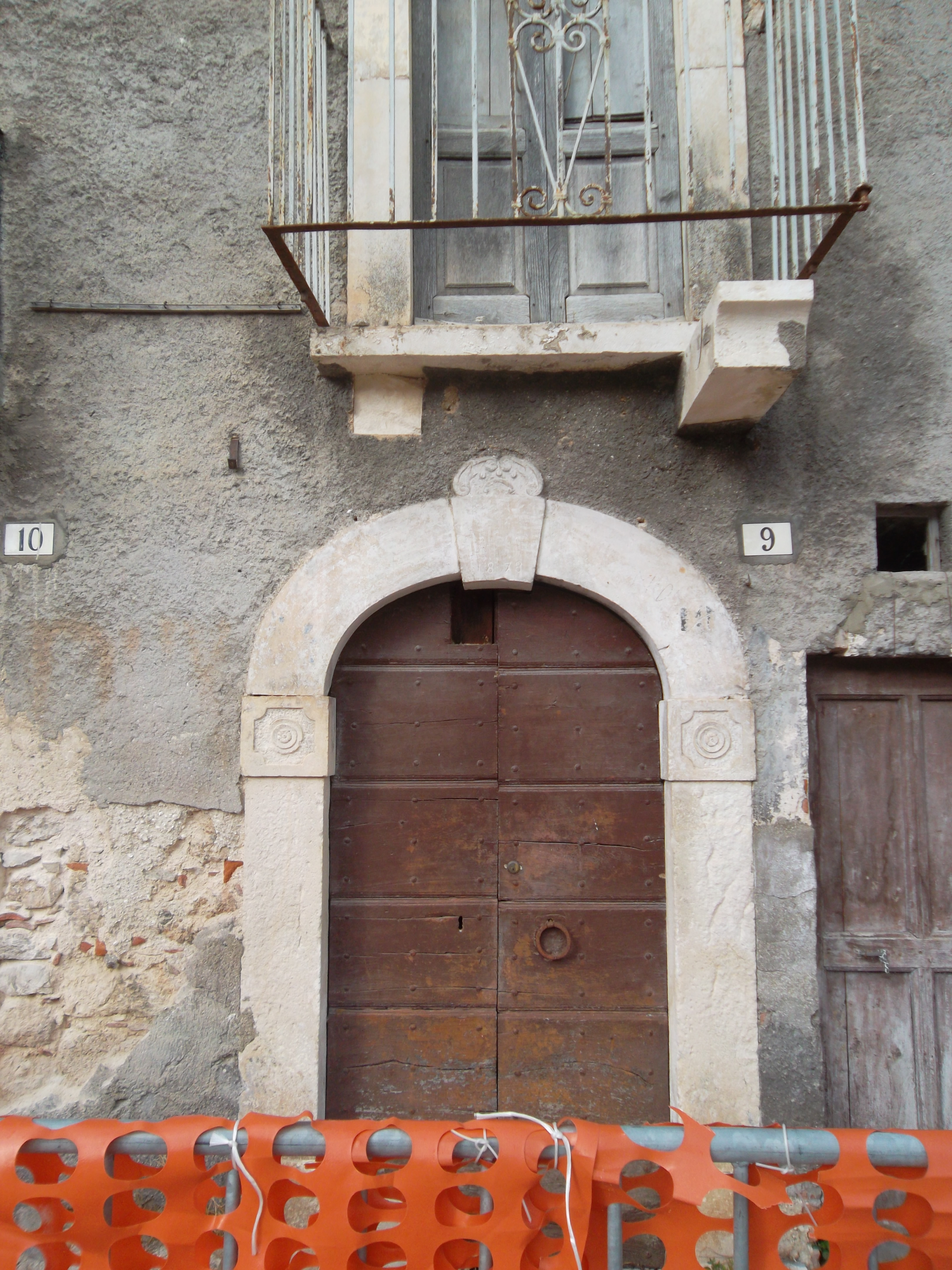 mostra di portale - ambito abruzzese (XIX)