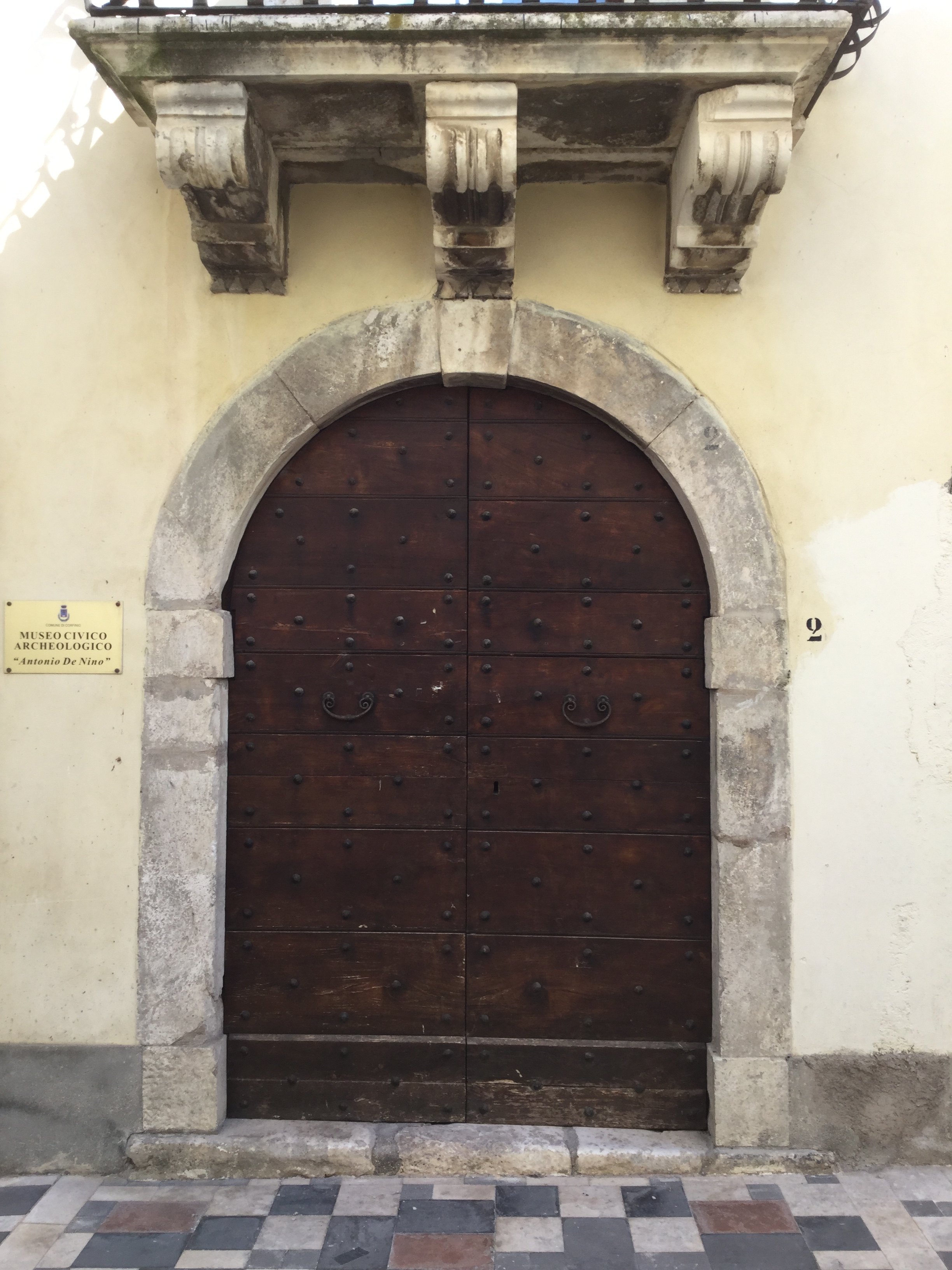 portale - ambito abruzzese (sec. XIX)