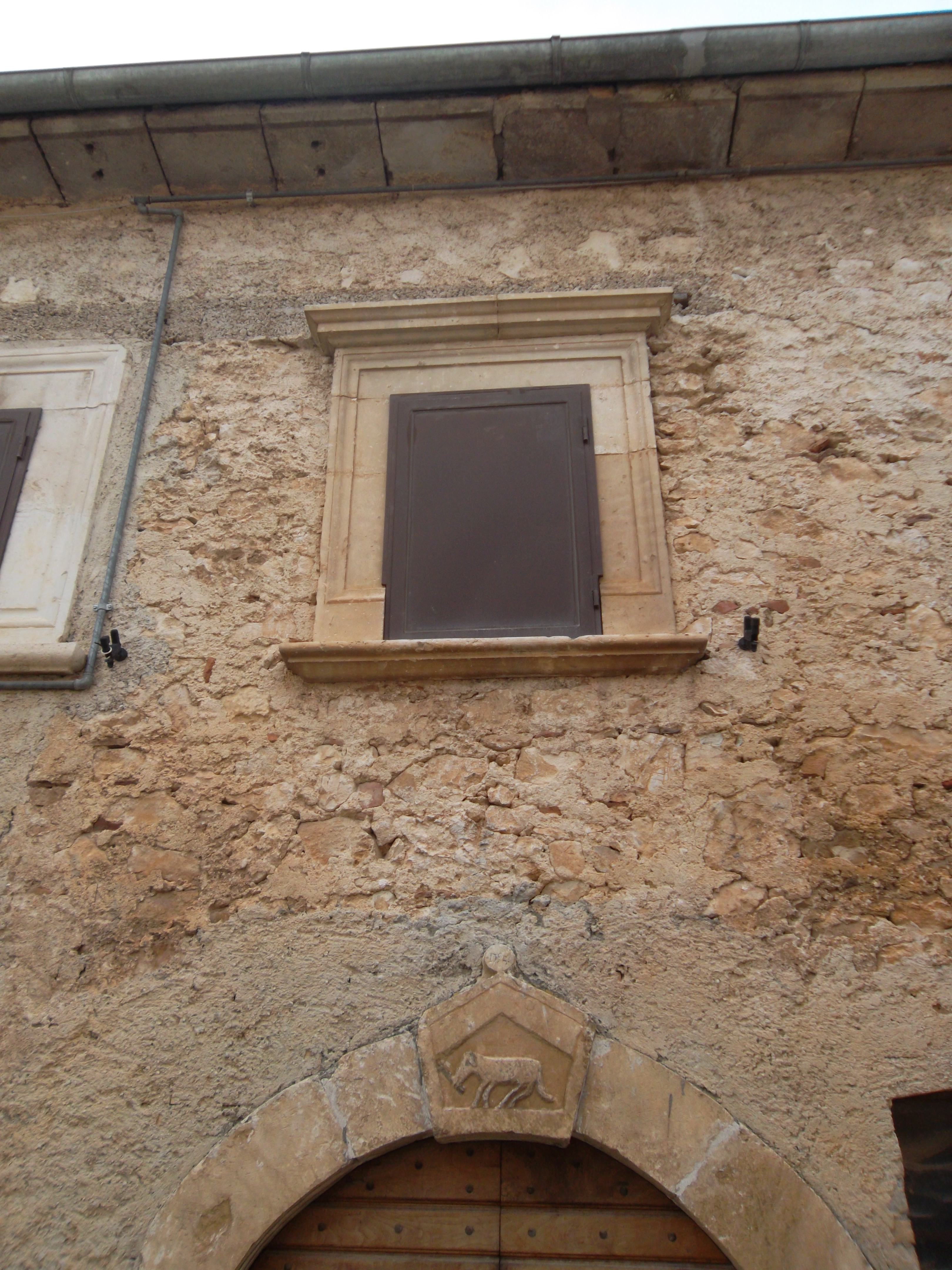 mostra di finestra - ambito abruzzese (XVI-XVII)