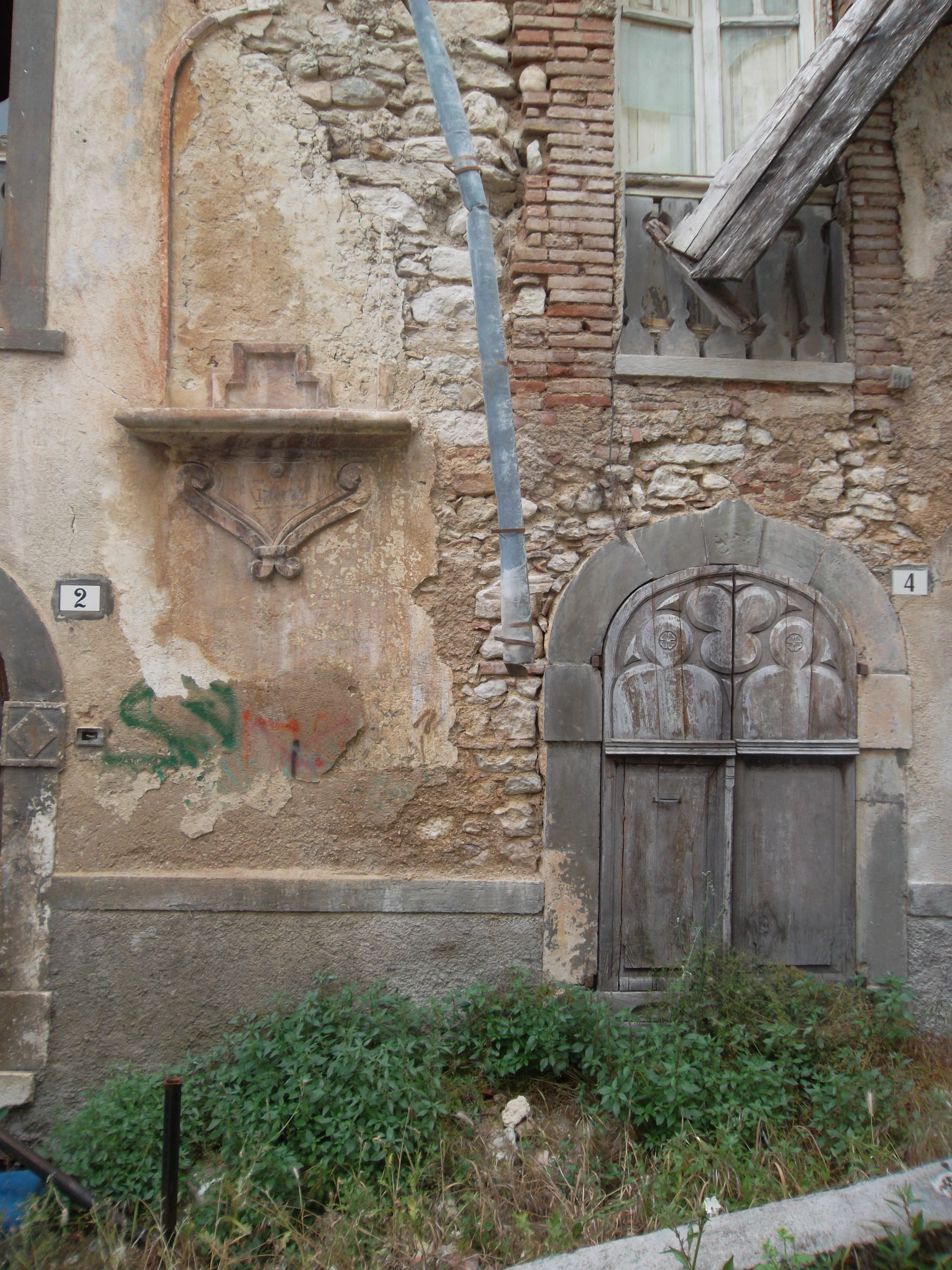mostra di portale - ambito abruzzese (XIX)