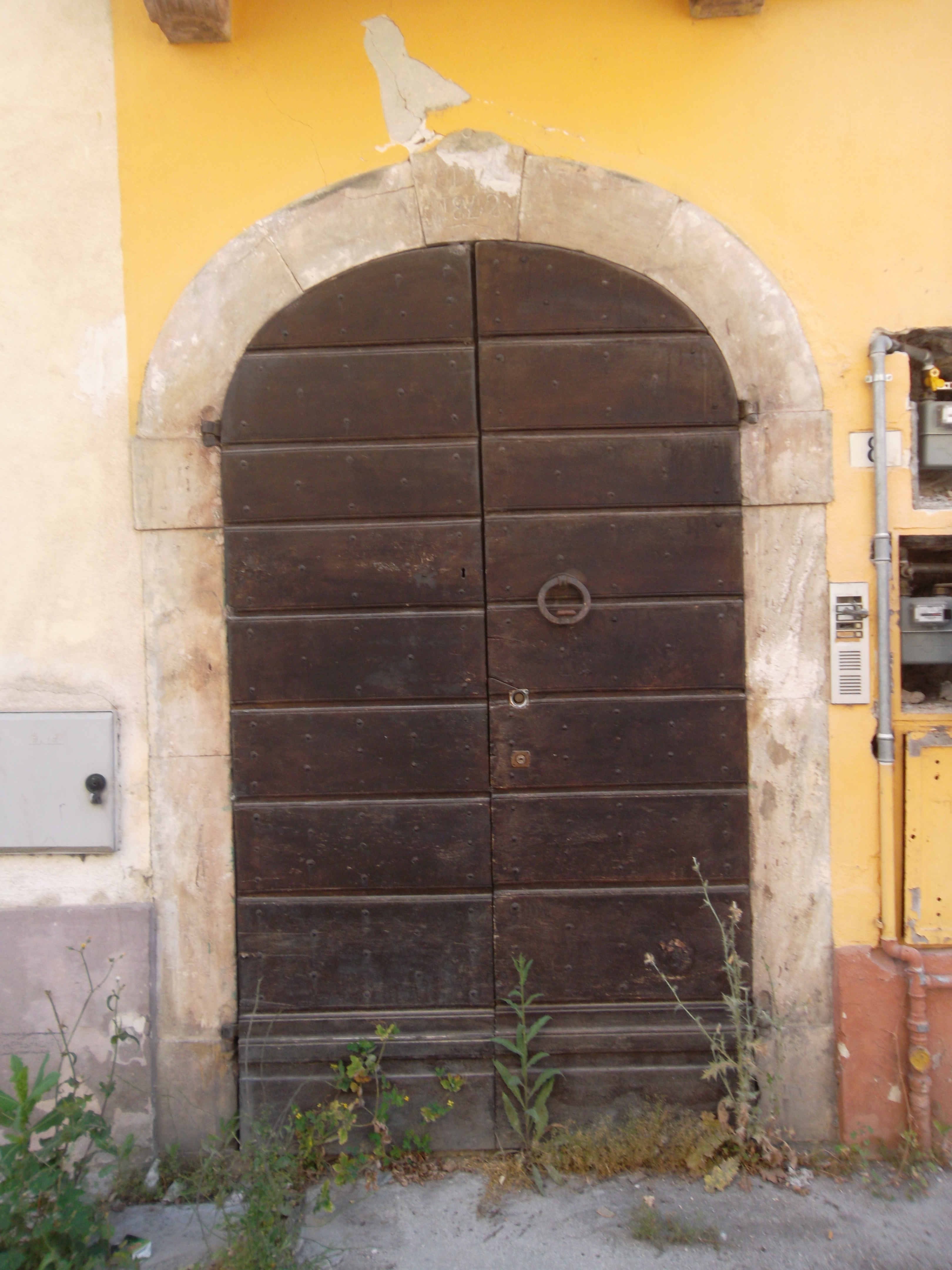 mostra di portale - ambito abruzzese (XIX)