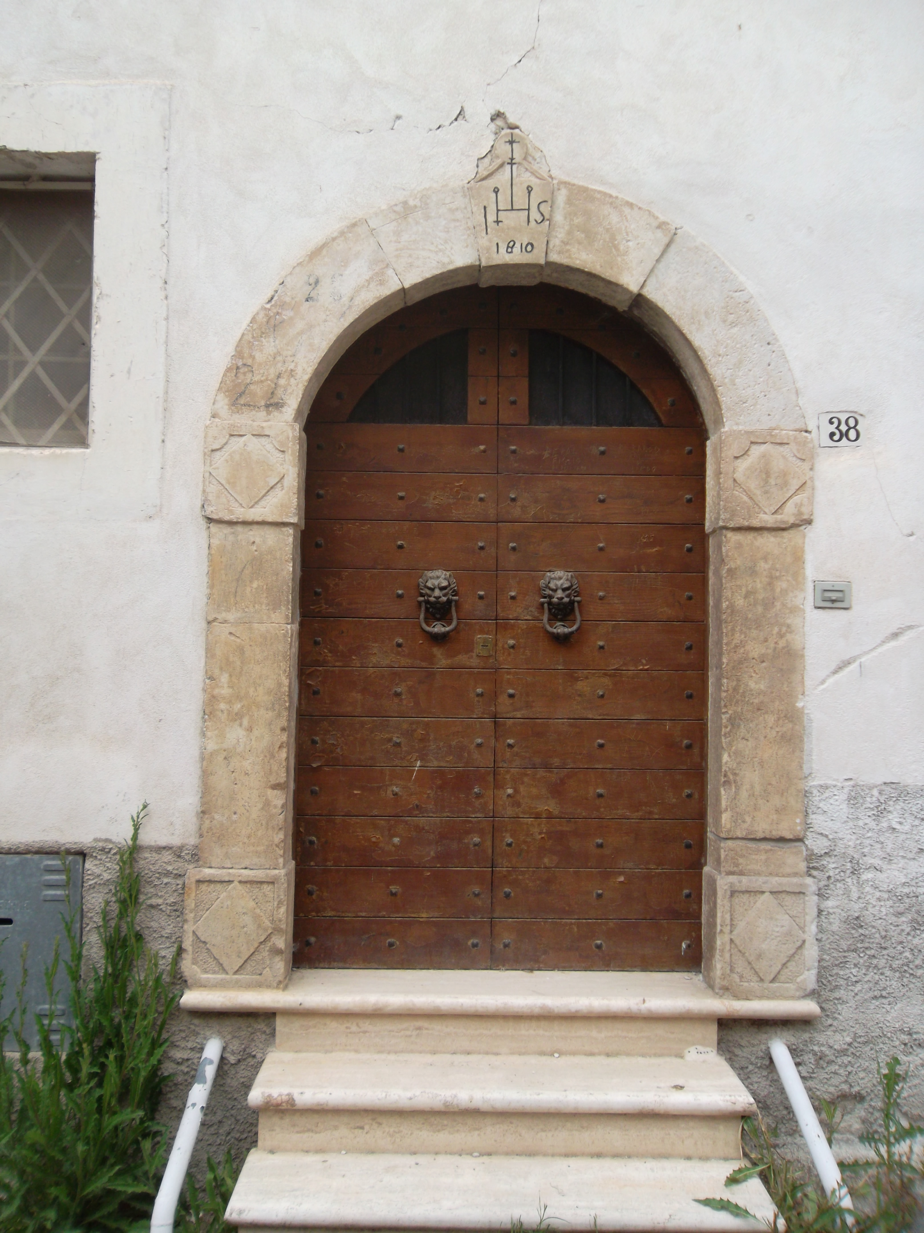 mostra di portale - ambito abruzzese (1810)