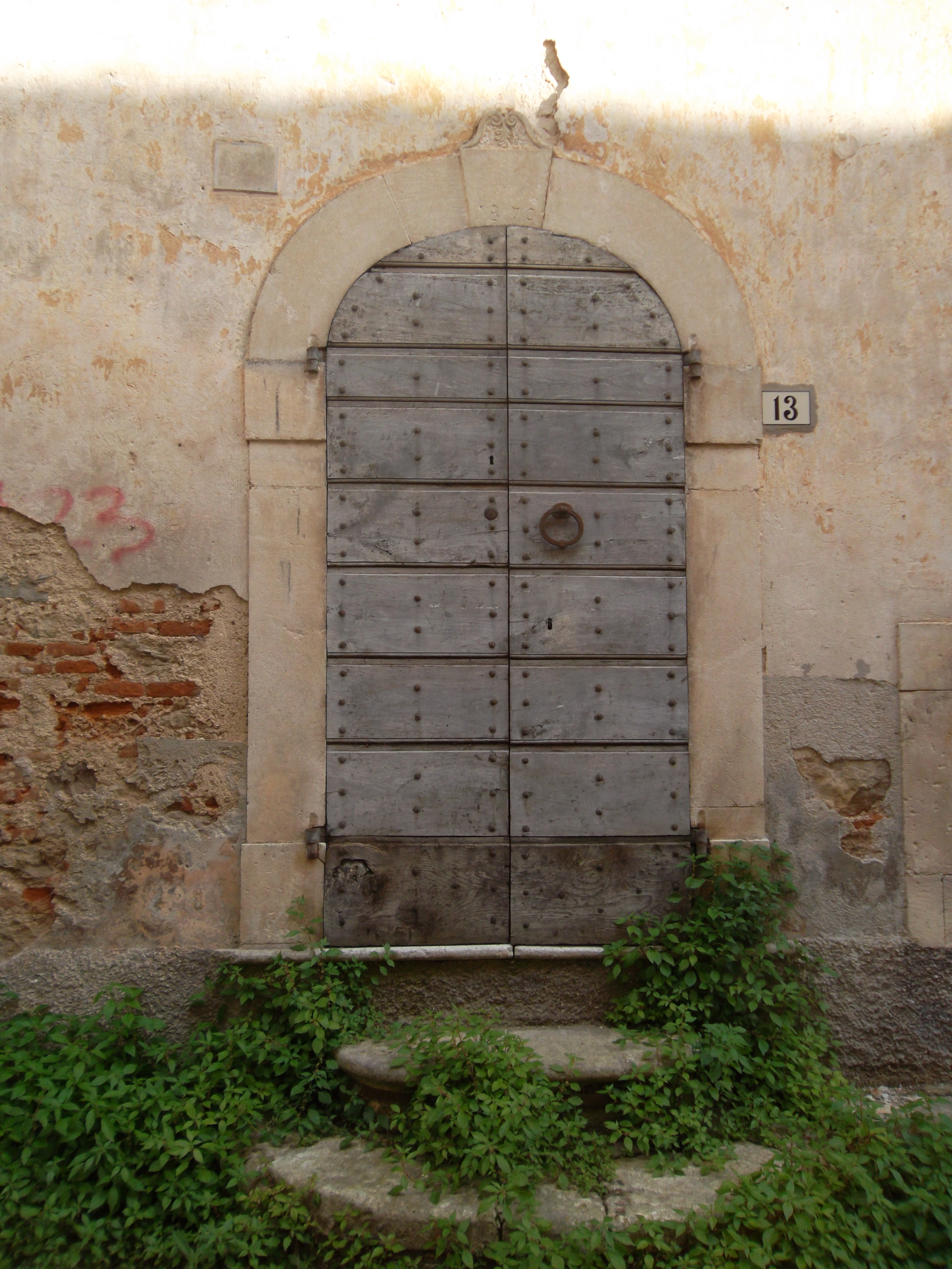 mostra di portale - ambito abruzzese (1870)